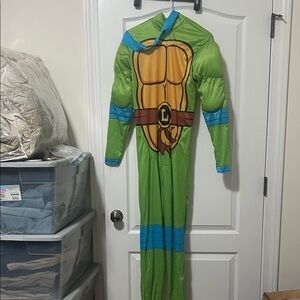 Mens Leonardo Ninja Turtle Costume